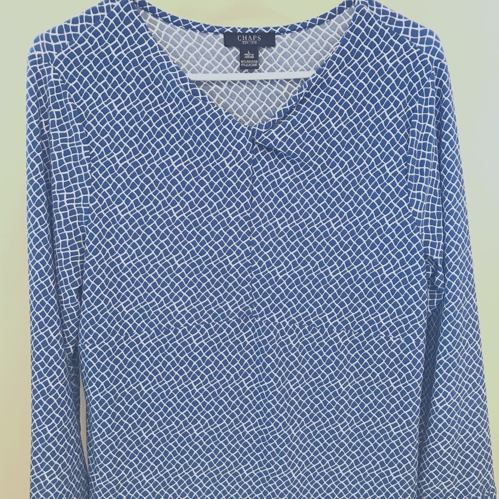 Chaps long sleeved women's top